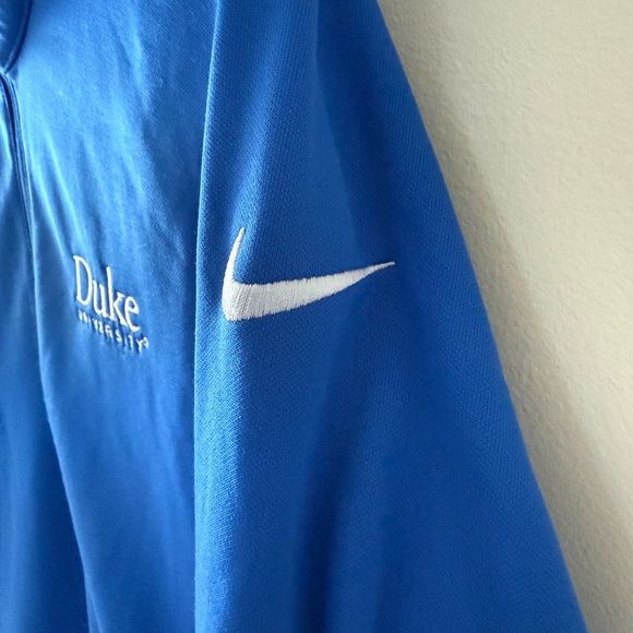 Nike Golf Blue Therma-Fit Pullover - Picture 2 of 3